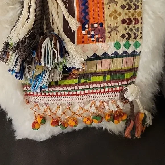 Urban Outfitters Multicolor Llama Accent Pillow - Picture 5 of 7